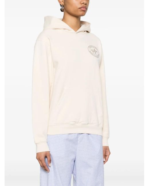 Sporty & Rich White Riding Club Hoodie