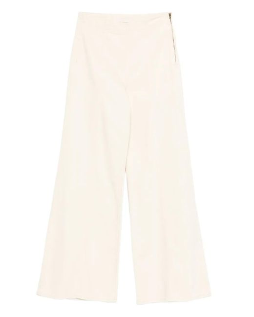 Pantalon En Coton À Coupe Ample Ulla Johnson en coloris White