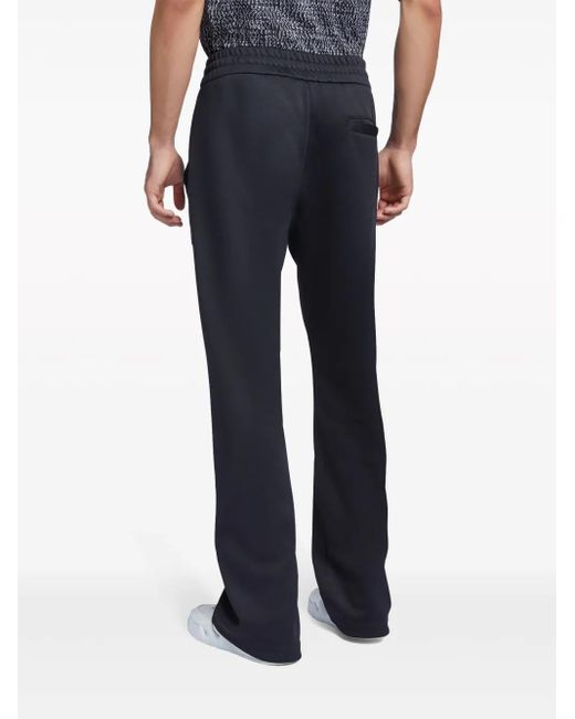 Giuseppe Zanotti Blue Lr-43 Cotton Track Shorts for men
