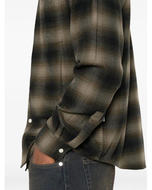 NN07 Black Button-Up Shirt Made for men