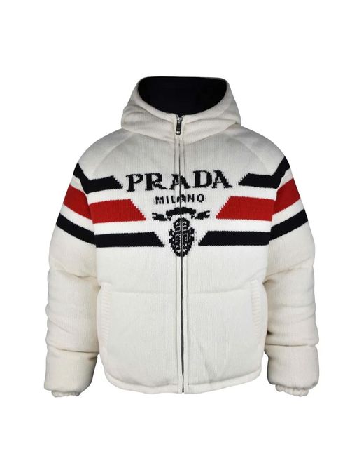 Prada Multicolor Down Jacket for men