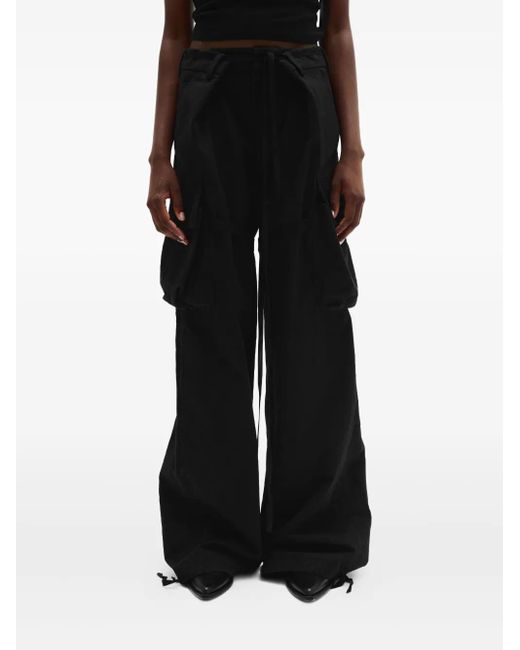 Ann Demeulemeester Black Fressa Cargohose