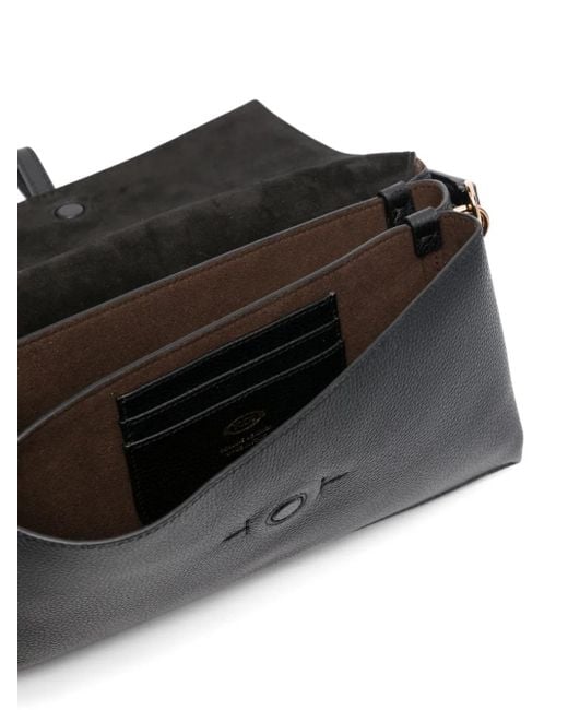 Tod's Black Mini T Timeless Cross Body Bag