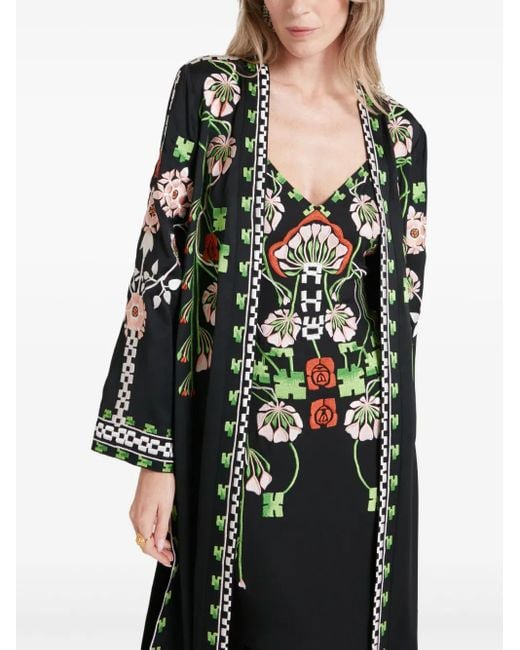 Temperley London Black Casa Coat