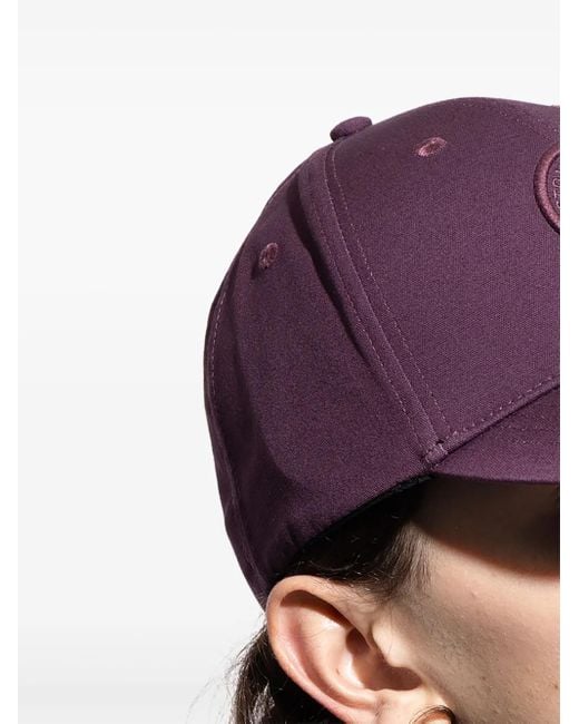 Cappello Da Baseball Con Logo di Stone Island in Purple da Uomo