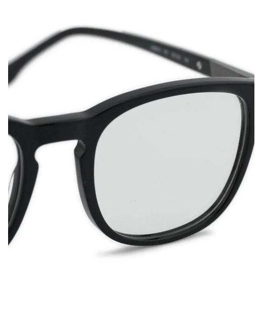 Lacoste Black Round-Frame Glasses