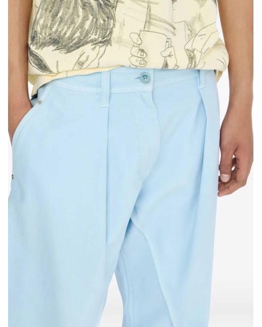 J.W. Anderson Blue Twisted Seam Trousers for men