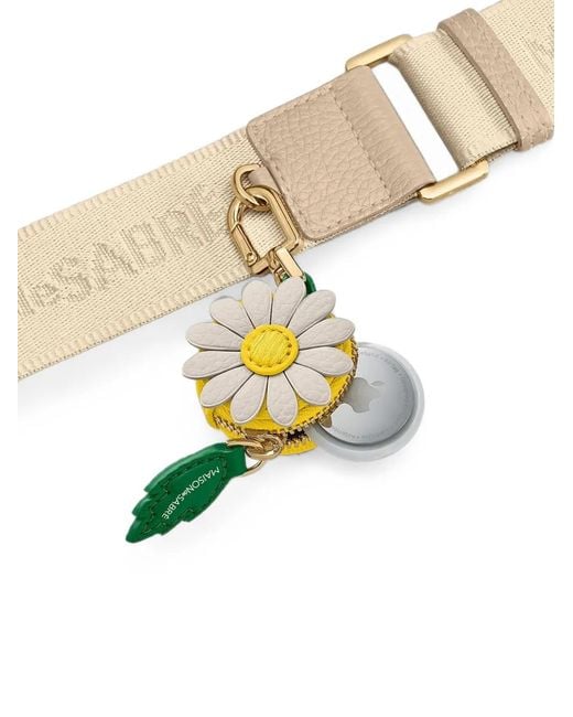 Maison De Sabre Metallic Sabrémoji Bloom Leather Charm