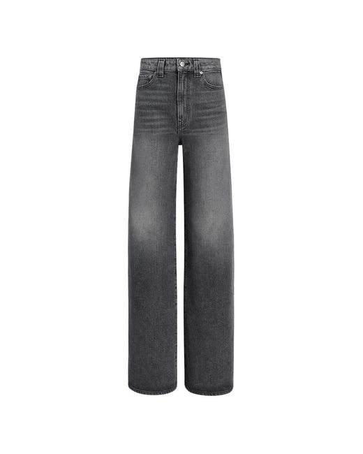 Khaite Gray Dane Stretch Jeans