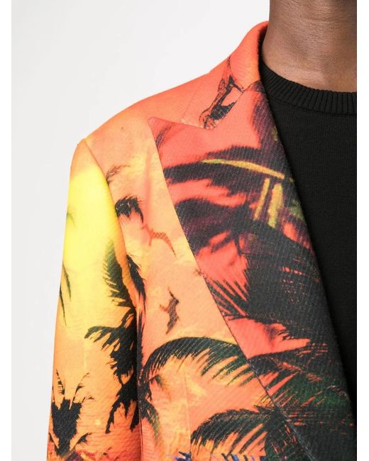 Philipp Plein Multicolor Coat for men