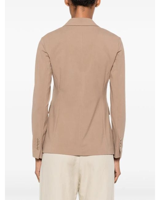 Circolo 1901 Natural Single-Breasted Jacket