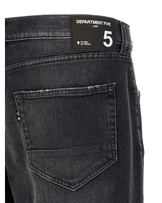 Department 5 Black Musso Jeans for men