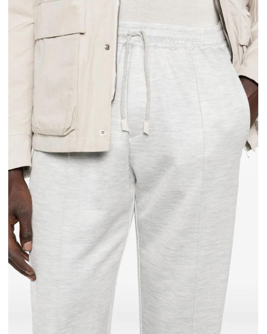 Pantalones con cordones Eleventy de hombre de color White