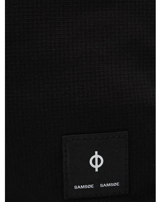 Samsøe & Samsøe Black Saluis Crossbody Bag for men