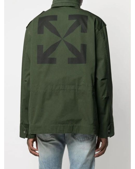 Off-White c/o Virgil Abloh Off White Jackets Green for men