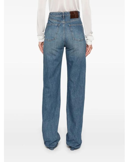 MVP WARDROBE ロゴパッチ ジーンズ Blue