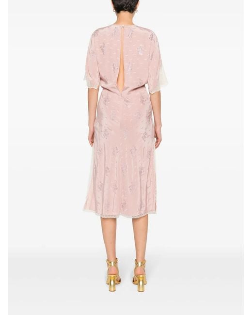 Zadig & Voltaire Pink Midi Dresses