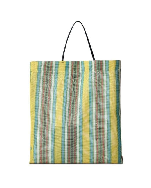 The Row Green Mini Barn Tote Bag