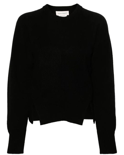 Alexander McQueen コルセットスタイル プルオーバー Black