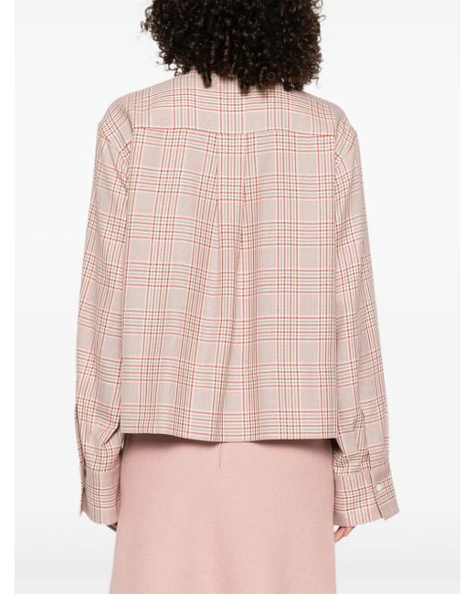 Jil Sander チェック シャツ Pink