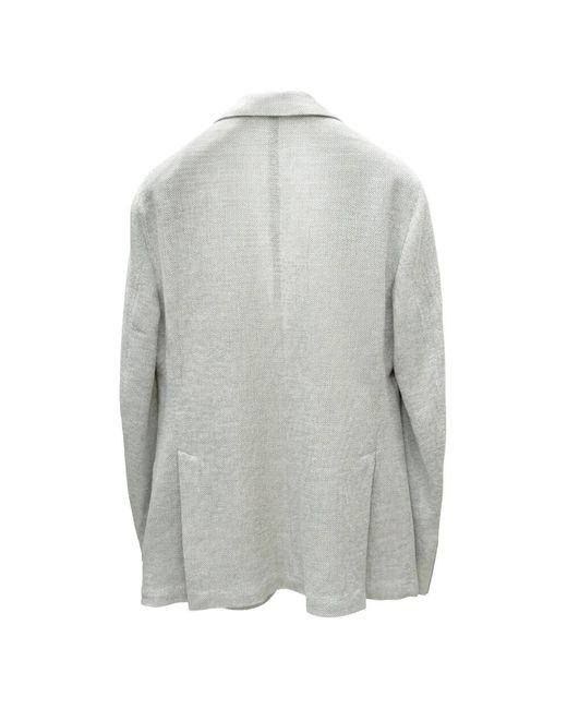 L.b.m. 1911 Gray Button Blazer for men