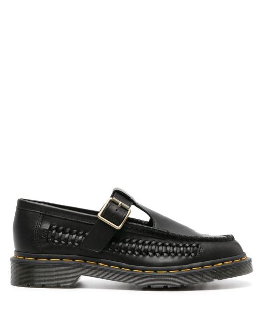Dr. Martens Black Adrian Leather Loafers