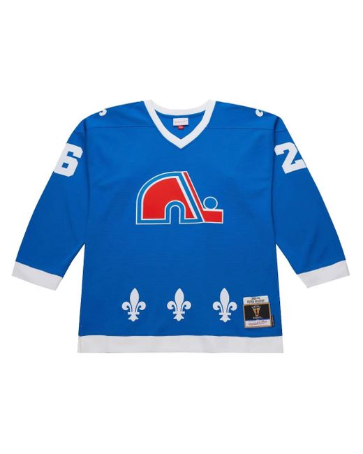 Maillot 1980/81 Peter Stastny Quebec Nordiques Power Play Player Mitchell & Ness pour homme en coloris Blue