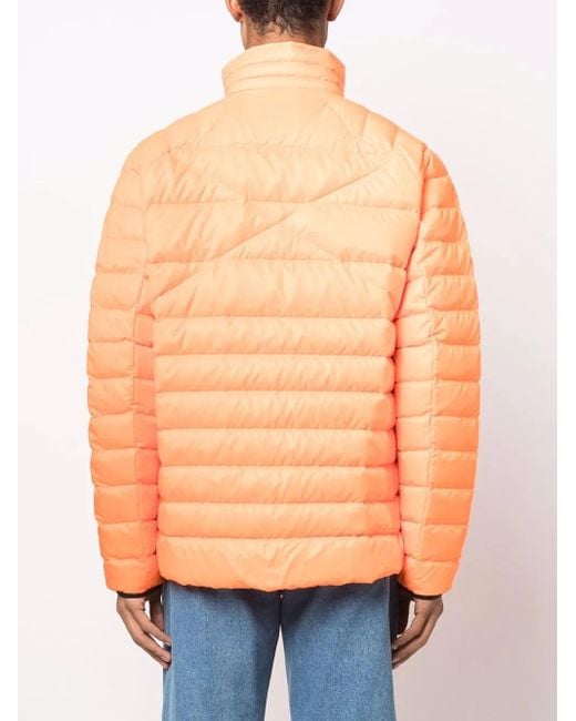 メンズ Polo Ralph Lauren ジップアップ パデッドジャケット Orange