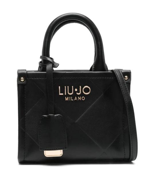 Liu Jo ロゴ ハンドバッグ Black