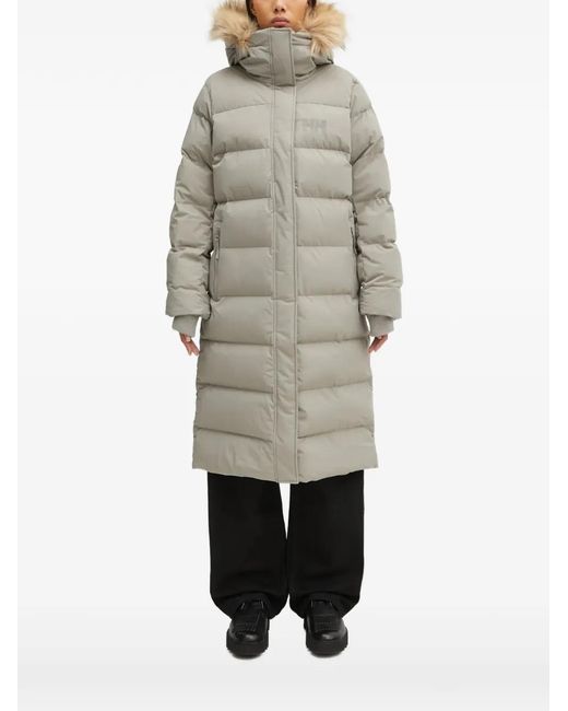 Helly Hansen Aria Lange Parka in het Gray