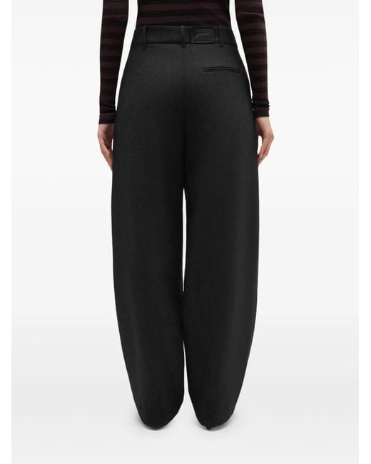 Ganni Blue Wool Suiting Pants