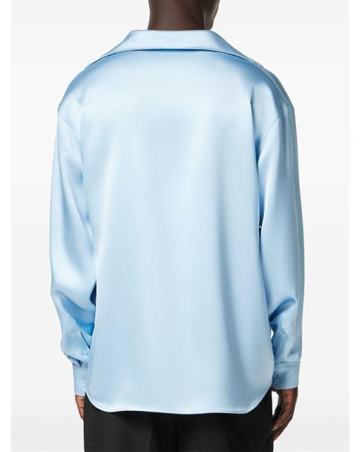 Versace Klassisches Hemd in Blue für Herren