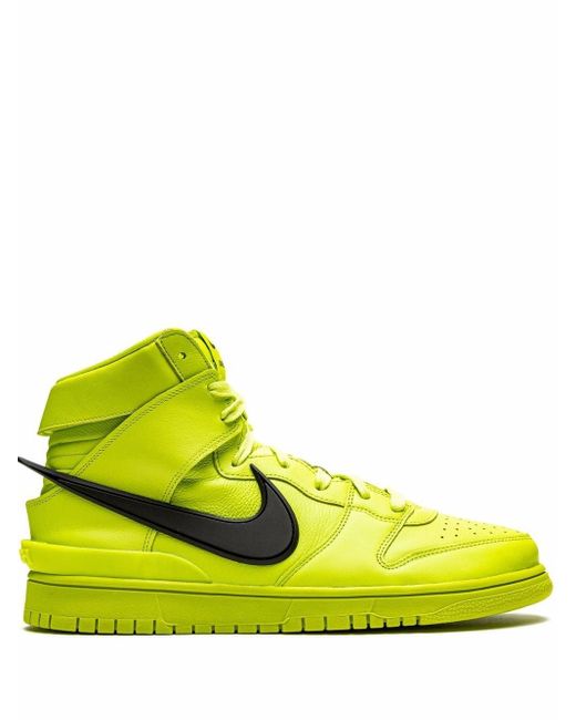 Nike Leder X AMBUSH Dunk High Atomic Green Sneakers für Herren | Lyst DE