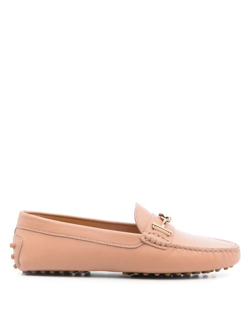 Tod's Pink Gommino Loafer