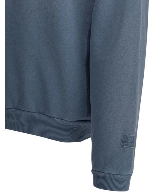 Kapital Blue Graphic-Print Sweater for men
