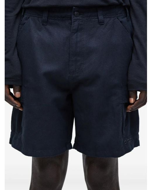 Shorts Cargo Con Tasche di Osklen in Blue da Uomo
