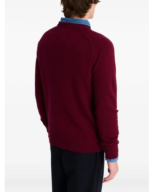 Pringle of Scotland Red Pull À Col Rond for men
