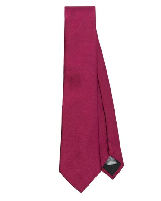 Paul Smith Purple Classic Silk Necktie for men