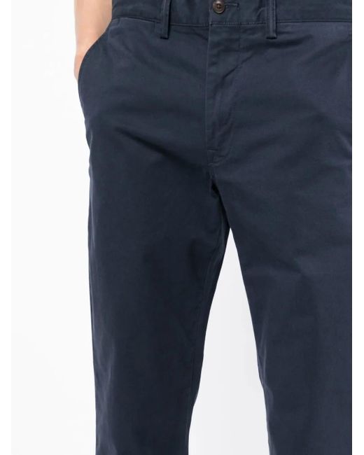 Polo Ralph Lauren Blue Bedford Straight-Fit Trousers for men