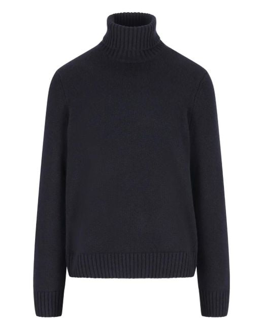Loro Piana Blue Parksville Turtleneck Cashmere Sweater for men
