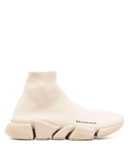 Balenciaga Natural Speed 2.0 Sock Sneakers for men