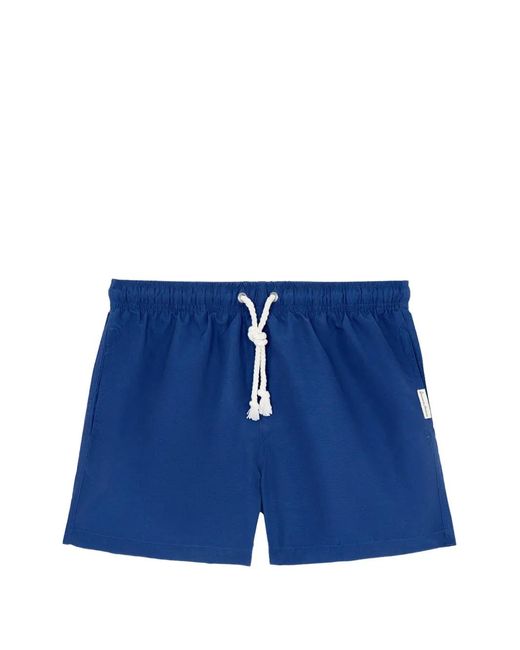 GASSA D'AMANTE Blue Forte Dei Marmi Drawstring Swim Shorts for men