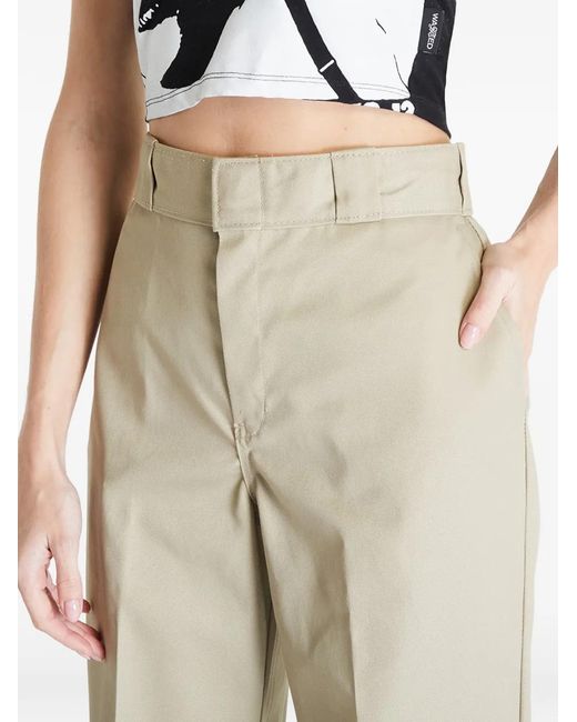 Dickies Natural 874 Pressed-Crease Trousers