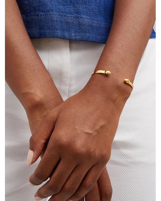 Monica Vinader Metallic Fiji Bud Cuff