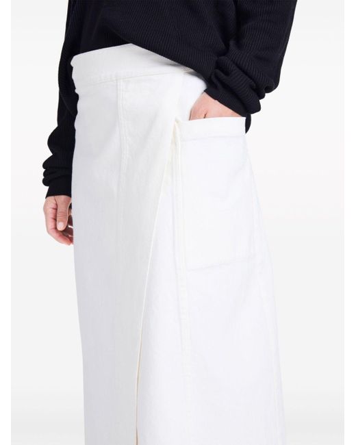 Iris Skirt di Proenza Schouler in White