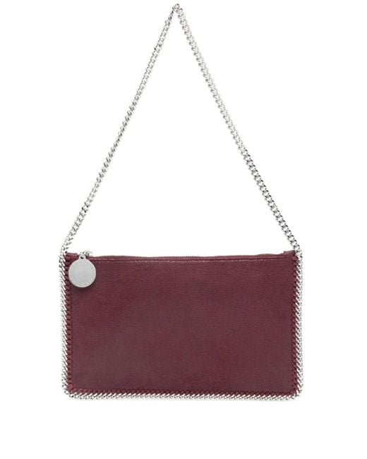 Stella McCartney Purple Falabella Schultertasche