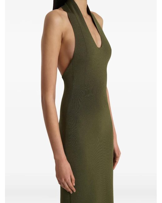 Khaite Green Mahi Dress