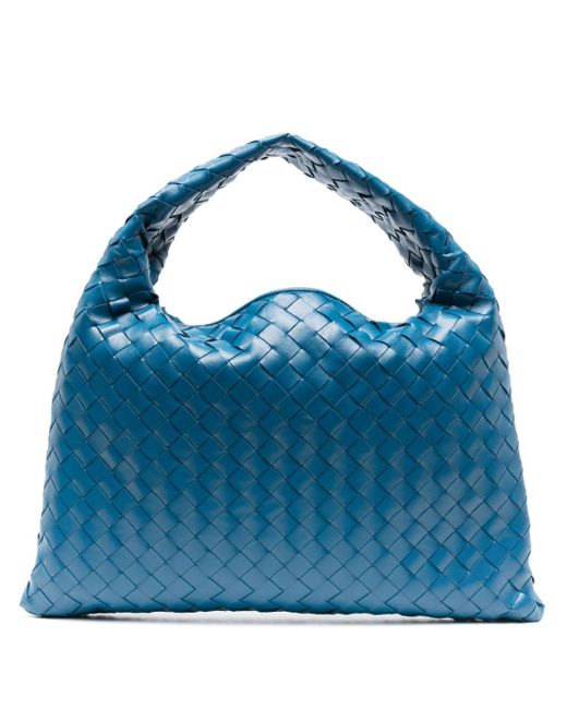 Petit sac Hop Bottega Veneta en coloris Blue