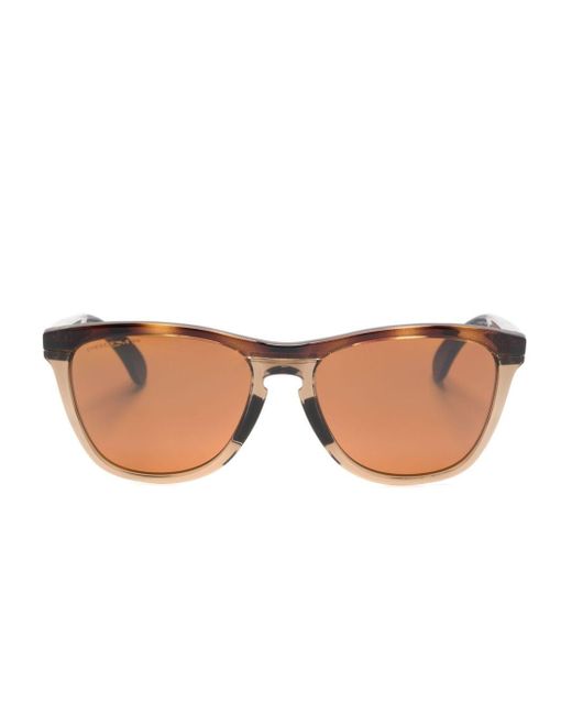 Oakley Brown Frogskinstm Square-frame Sunglasses
