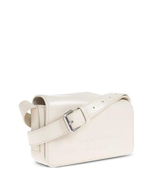 m ALEXANDER WANG チェーンウエストバッグ ホワイト Alexander Wang Punch Flap Crossbody in Natural | Lyst UK